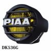 PIAA 後付けランプ LED イオンイエロー LP530シリーズ 27600cd ドライビング配光 12V/9.4W 耐震10G、防水・防塵IPX7対応 ECE、SAE規格準拠 2個入 DK536G ピア