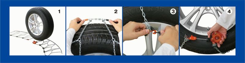 スノーチェーン ルッド イージートップ L090 簡単取付 ジャッキアップ不要 冬 雪 タイヤ 滑り止め 006280 RUD easytop  195R14 195/80R14 205/70R14-S : Norauto Yahoo!ショッピング店 - 通販 - Yahoo!ショッピング
