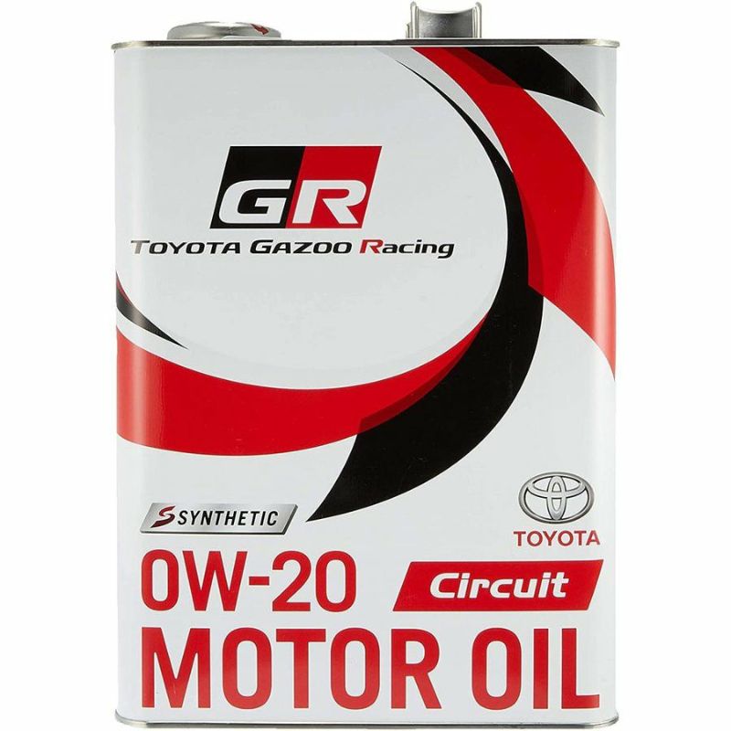 100%品質保証! トヨタ 純正オイル GR Circuit 0W-20 4L TOYOTA Gazoo Racing 品番 08880-12405  モーターオイル MOTOR OIL エンジンオイル startabas.com