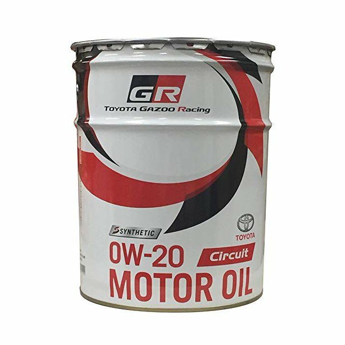 トヨタ 純正オイル GR Circuit 0W-20 20L TOYOTA Gazoo Racing 品番 08880-12403 モーターオイル  GR MOTOR OIL エンジンオイル
