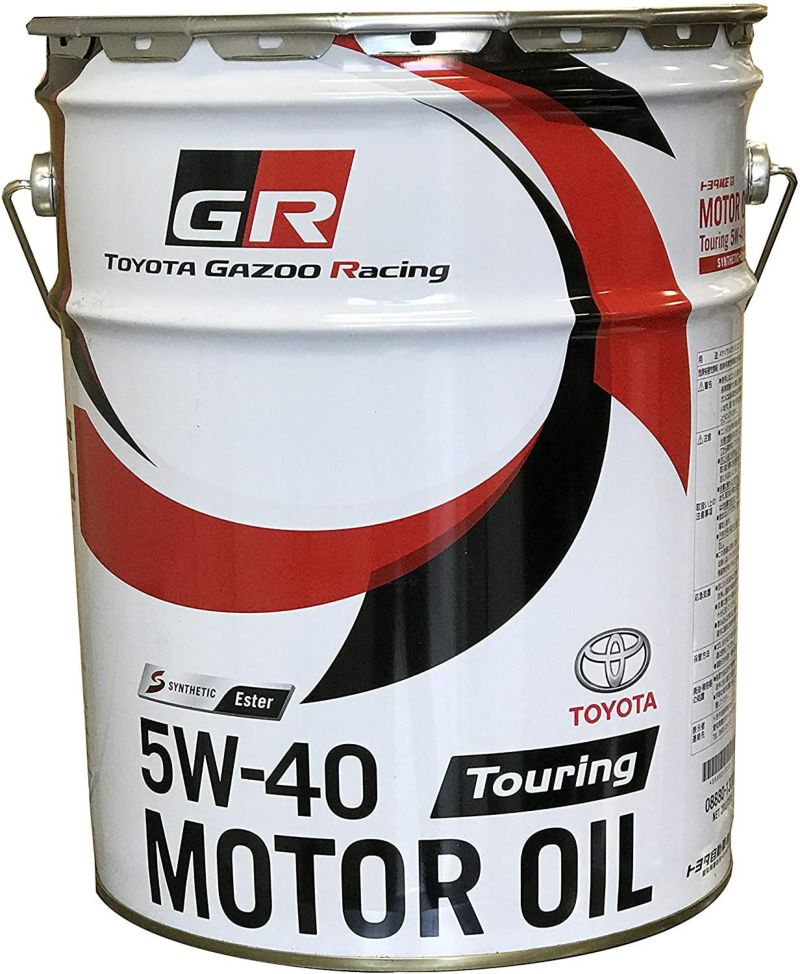 トヨタ 純正オイル GR Touring 5W-40 20L TOYOTA Gazoo Racing 品番 08880-13003 モーターオイル  GR MOTOR OIL エンジンオイル | Norauto JAPAN ONLINE SHOP