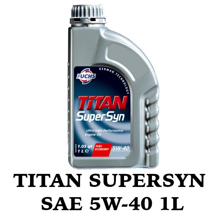 TITAN SUPERSYN SAE 5W-40 1L FUCHS フックス オイル 