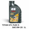 TITAN GT1 FLEX 5 SAE 0W-20 1L FUCHS フックス オイル A602007742 エンジンオイル | 承認 BMW  LONGLIFE-17 FE+ ベンツ 229.71 推奨 ジャガー STJLR.5 クライスラー MS-12145 FIAT 9.55535-GSX  VOLVO VCC RBS0-2AE エンジン保護 燃費向上 ...