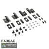 Terzo テルッツォ by PIAA ルーフラック オプション 4個入 エアロバークランプ ブラック 対応可能品番:EA303/EA308/EA309 EA30AC