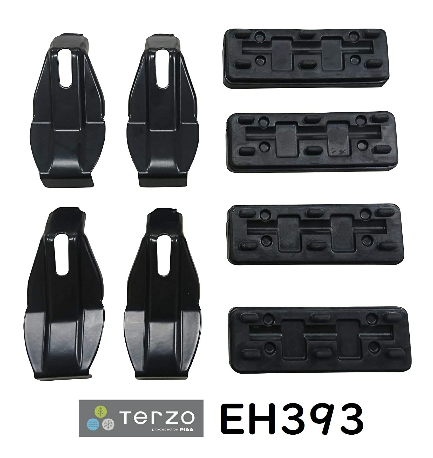 Terzo テルッツォ by PIAA ベースキャリア ホルダー 4個入 ブラック 【トヨタ ヴィッツ KSP13# NCP13# NSP13#】 EH393 ピア