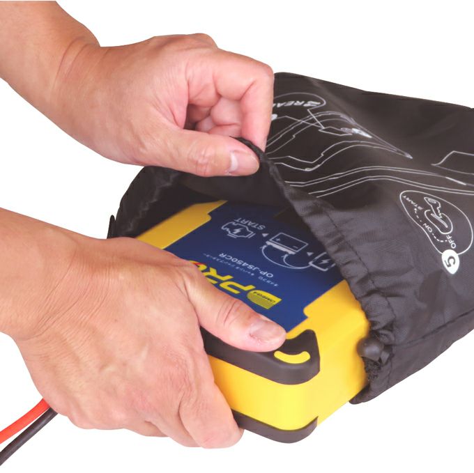 OMEGA PRO（オメガプロ） OP-JS450CR ジャンプスターター（キャパシタタイプ） 12V最大450A（ピーク900A） バッテリー上がり時の緊急用 大容量・安全・長寿命・メンテナンスフリー