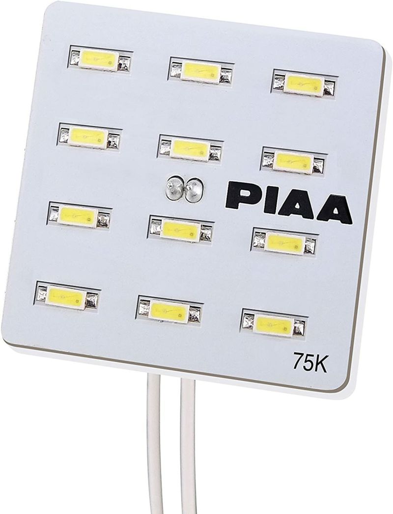 PIAA ルームランプ用 LEDバルブ T10x31 / G14 / T10 7500K 90lm 純正形状タイプ 1個入 12V/1W 極性フリー  プレートタイプ LEM102 | Norauto JAPAN ONLINE SHOP