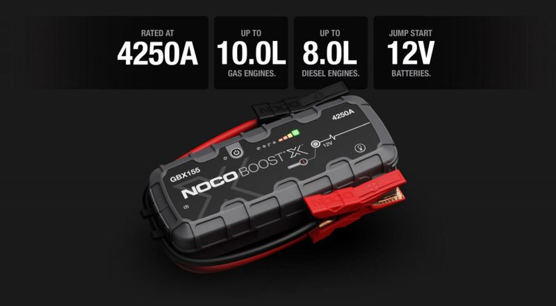 正規輸入品 GBX155 NOCO ノコ リチウムイオンジャンプスターター バッテリーあがり メンテナンス | Norauto JAPAN  ONLINE SHOP