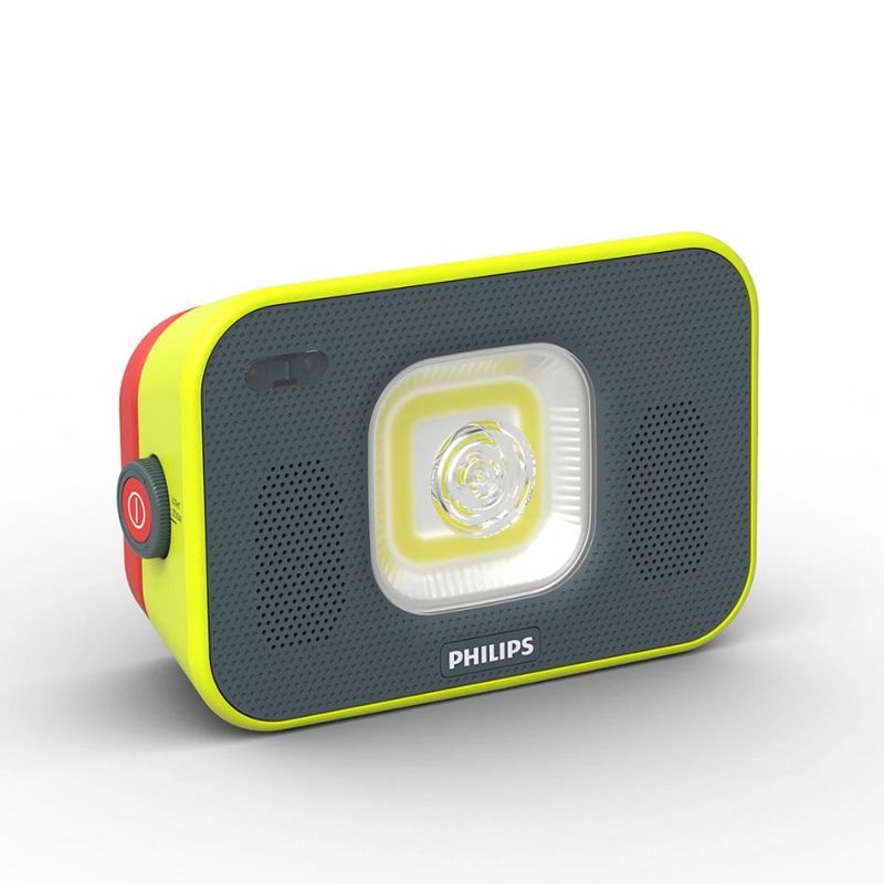 スマートスピーカー LEDライト付き Xperion6000フラッド投光器 Bluetooth スピーカー付 LUMX60FLAUX1