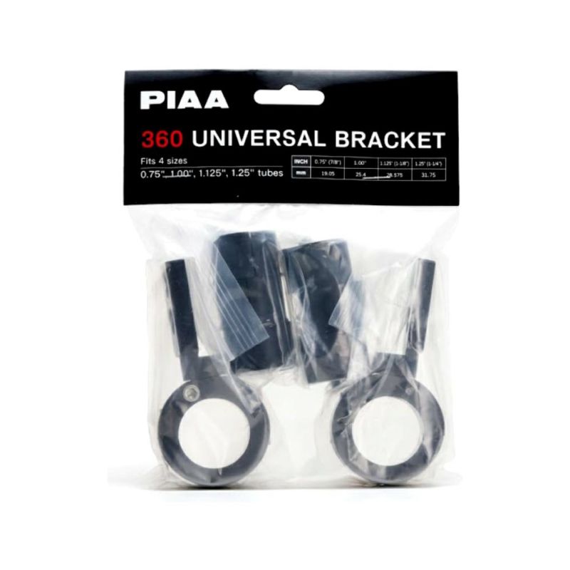 PIAA バイク用ランプ固定ブラケット 《360 UNIVERSAL BRACKET