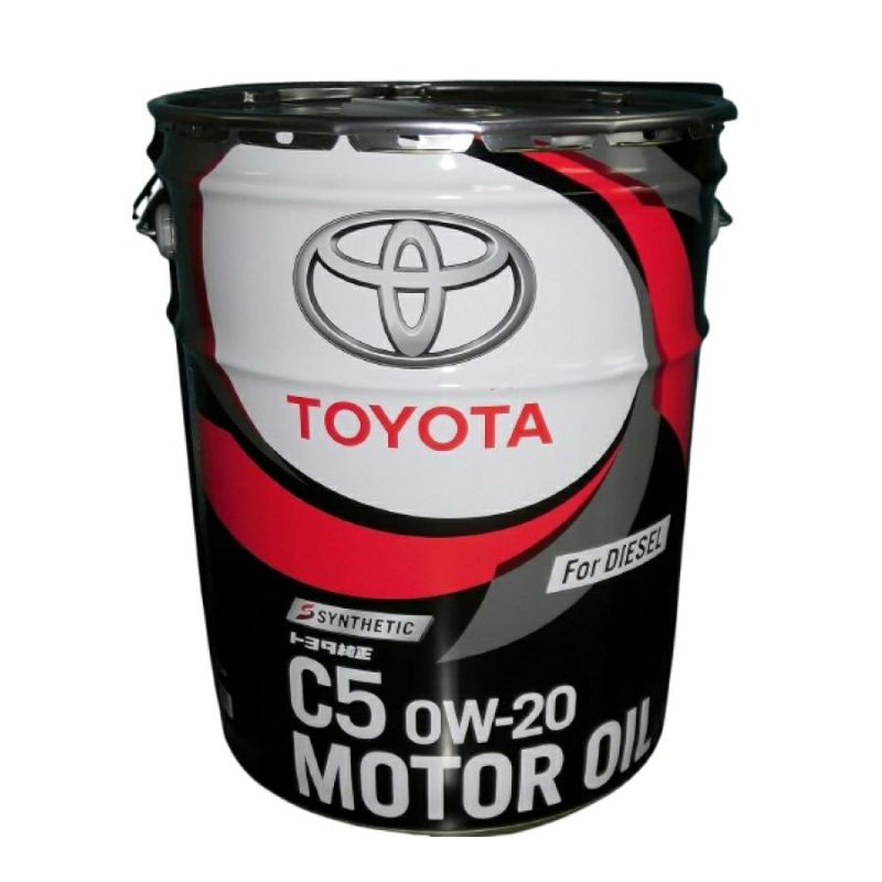 トヨタ C5 0W-20 MOTOR OIL ディーゼル用 トヨタ トヨタ純正 エンジンオイル C5 0W−20 20L缶
